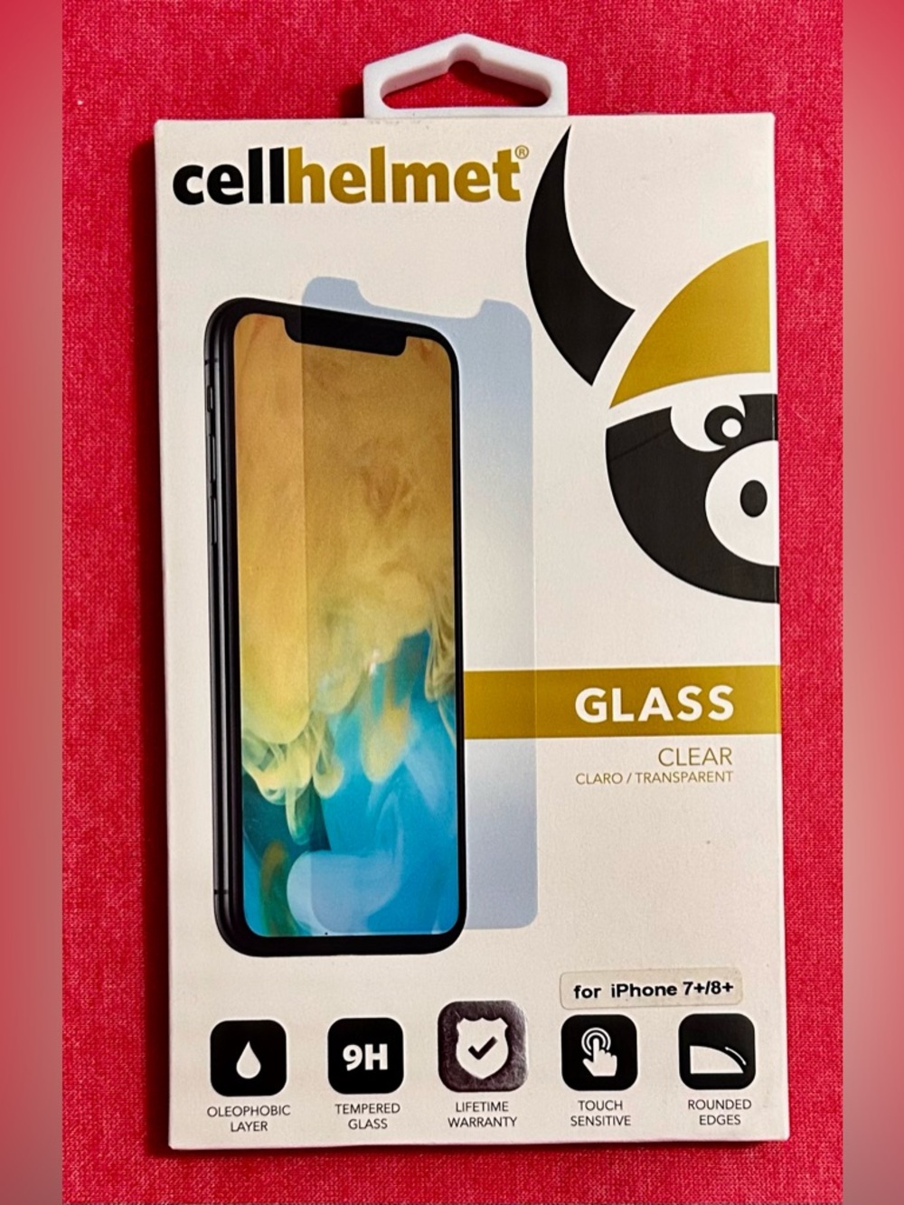Clear Tempered Glass Screen Protector for iPhone 7+/8+ - Clear